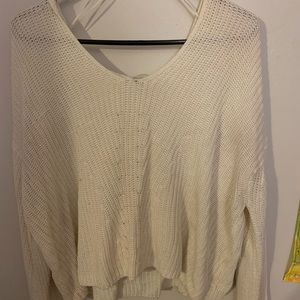 White Knit Sweater
